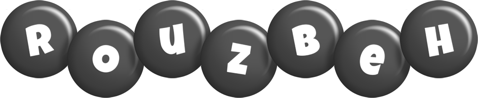 Rouzbeh candy-black logo