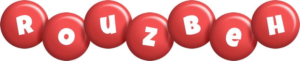 Rouzbeh candy-red logo