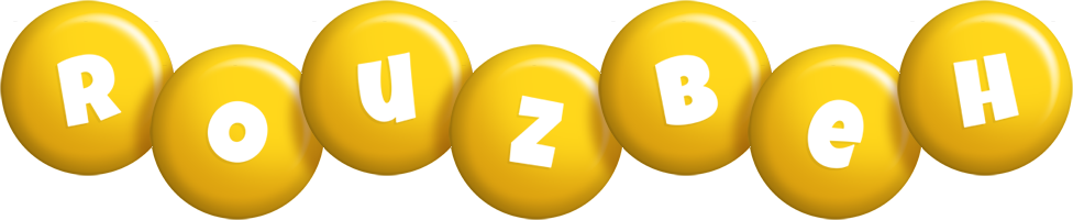 Rouzbeh candy-yellow logo