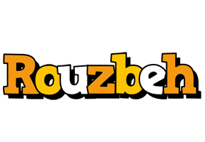 Rouzbeh cartoon logo