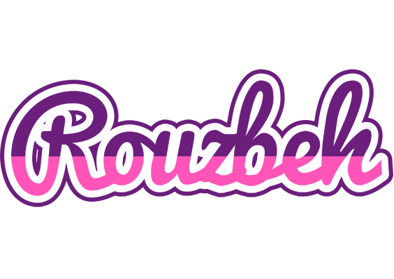 Rouzbeh cheerful logo