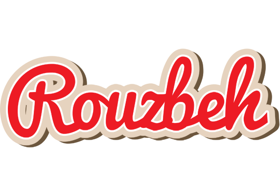Rouzbeh chocolate logo