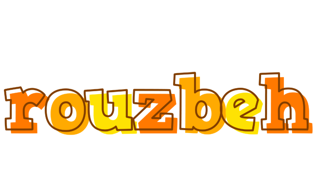 Rouzbeh desert logo