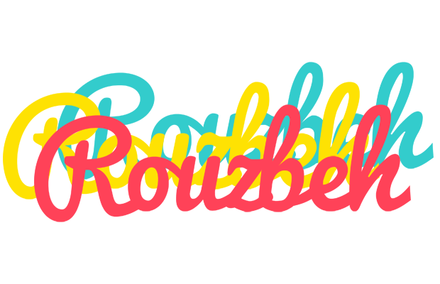 Rouzbeh disco logo