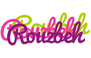 Rouzbeh flowers logo