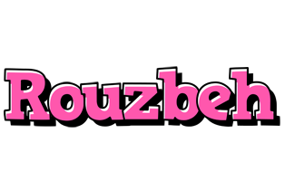 Rouzbeh girlish logo