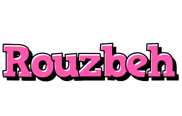 Rouzbeh girlish logo