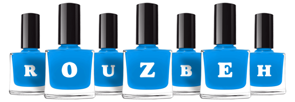 Rouzbeh glossy logo