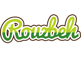 Rouzbeh golfing logo