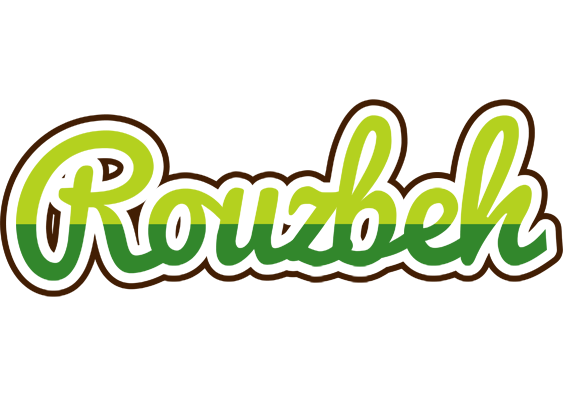 Rouzbeh golfing logo