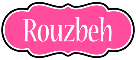 Rouzbeh invitation logo