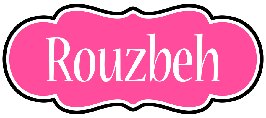Rouzbeh invitation logo