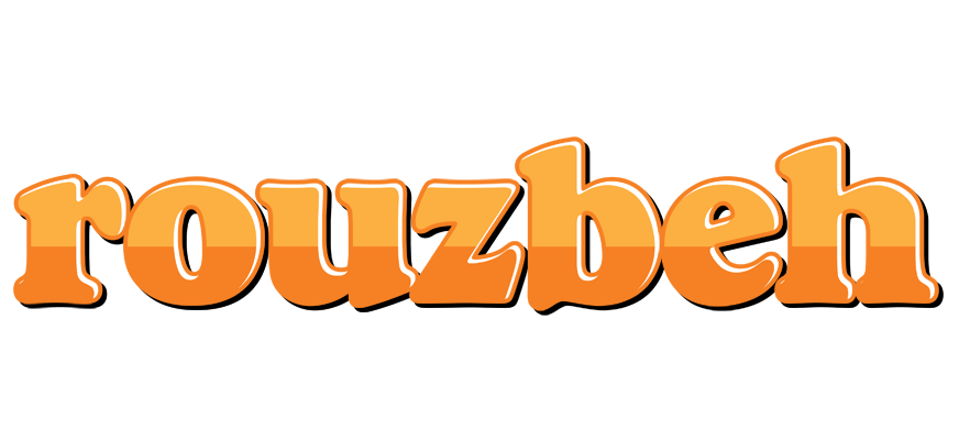 Rouzbeh orange logo