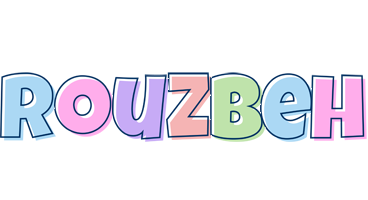 Rouzbeh pastel logo