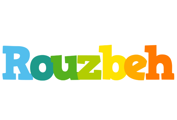 Rouzbeh rainbows logo