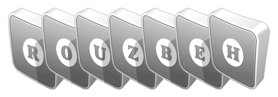 Rouzbeh silver logo