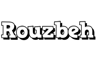 Rouzbeh snowing logo