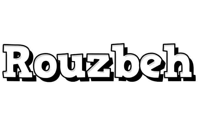Rouzbeh snowing logo