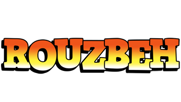 Rouzbeh sunset logo