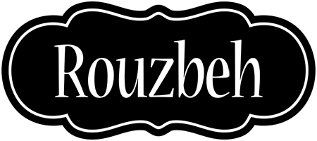 Rouzbeh welcome logo