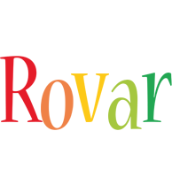 Rovar birthday logo