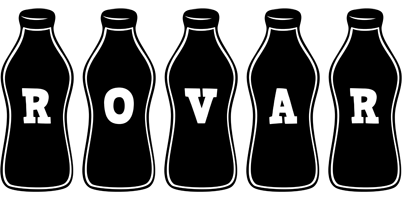 Rovar bottle logo