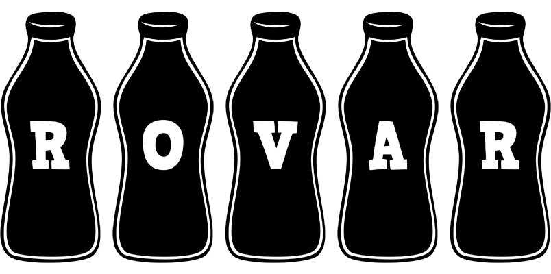 Rovar bottle logo