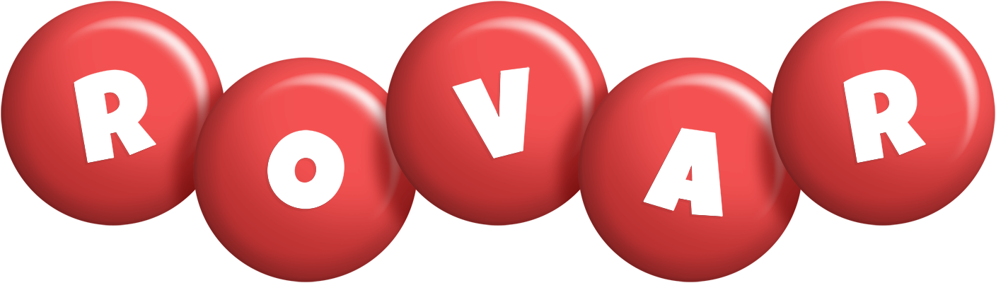 Rovar candy-red logo