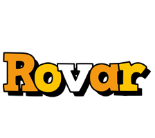 Rovar cartoon logo