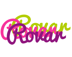 Rovar flowers logo