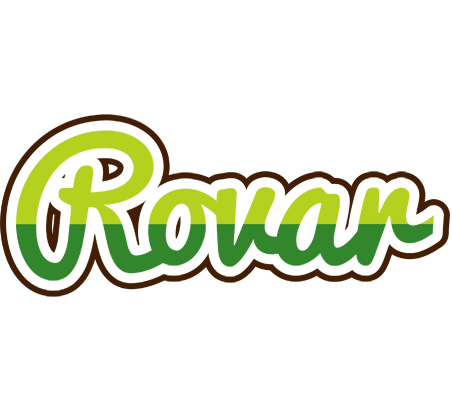 Rovar golfing logo