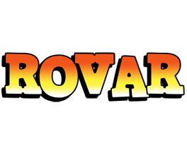 Rovar sunset logo