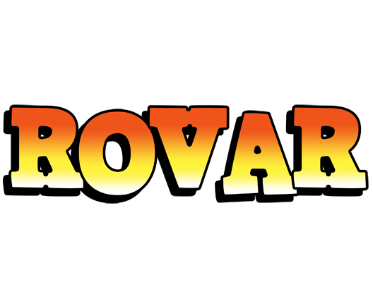 Rovar sunset logo