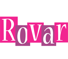 Rovar whine logo