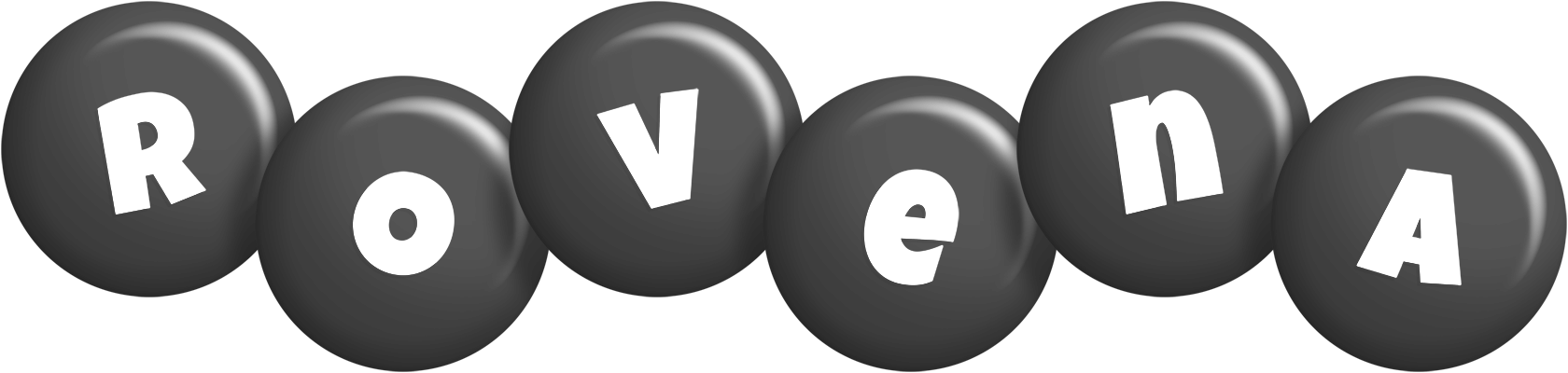 Rovena candy-black logo