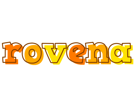 Rovena desert logo