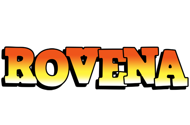 Rovena sunset logo