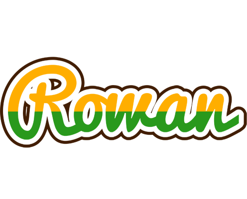 Rowan banana logo
