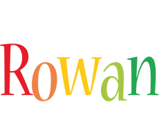 Rowan birthday logo