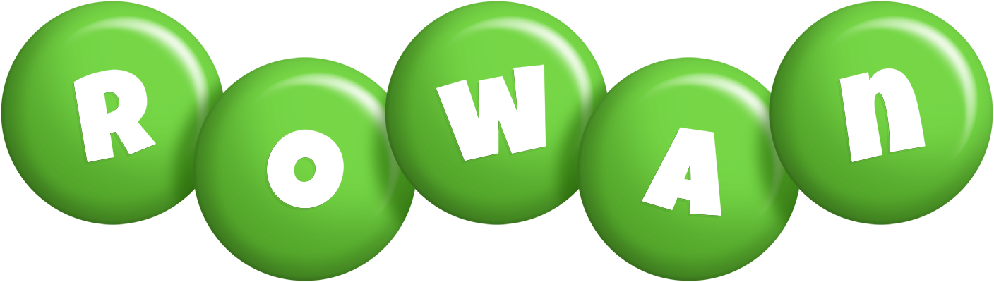 Rowan candy-green logo
