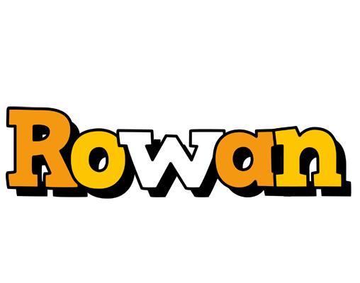 Rowan cartoon logo