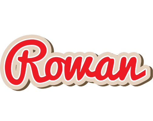 Rowan chocolate logo