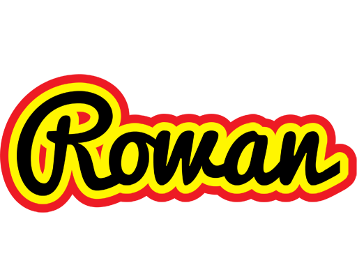 Rowan flaming logo