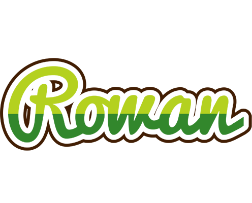 Rowan golfing logo