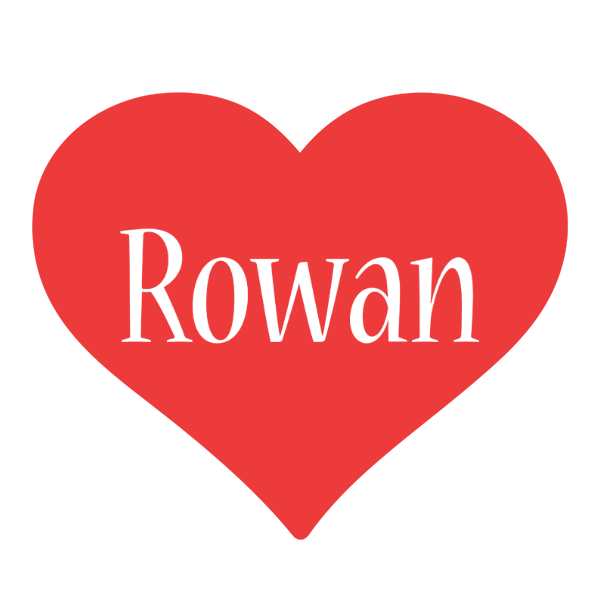 Rowan love logo