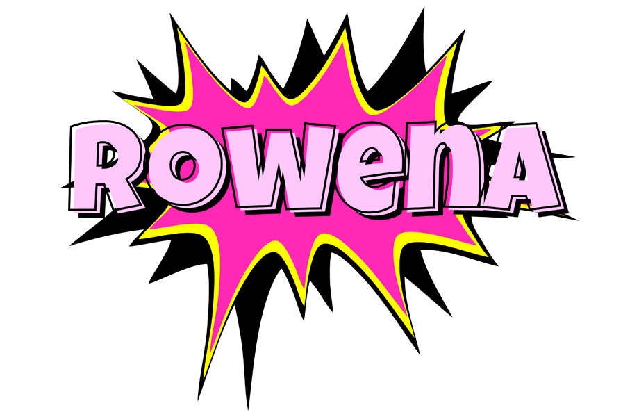 Rowena badabing logo