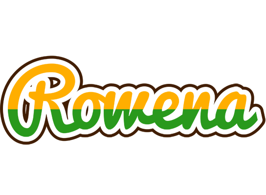 Rowena banana logo