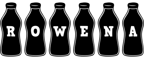 Rowena bottle logo
