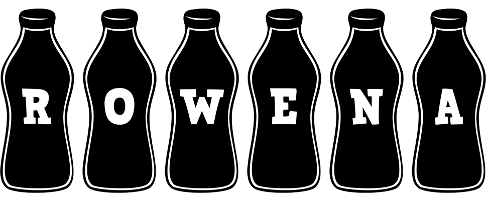 Rowena bottle logo