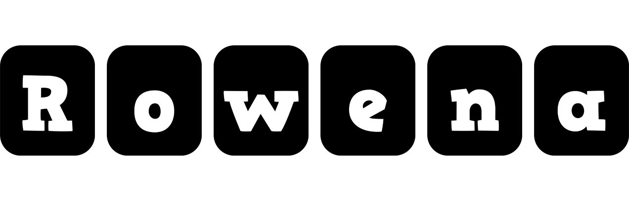 Rowena box logo